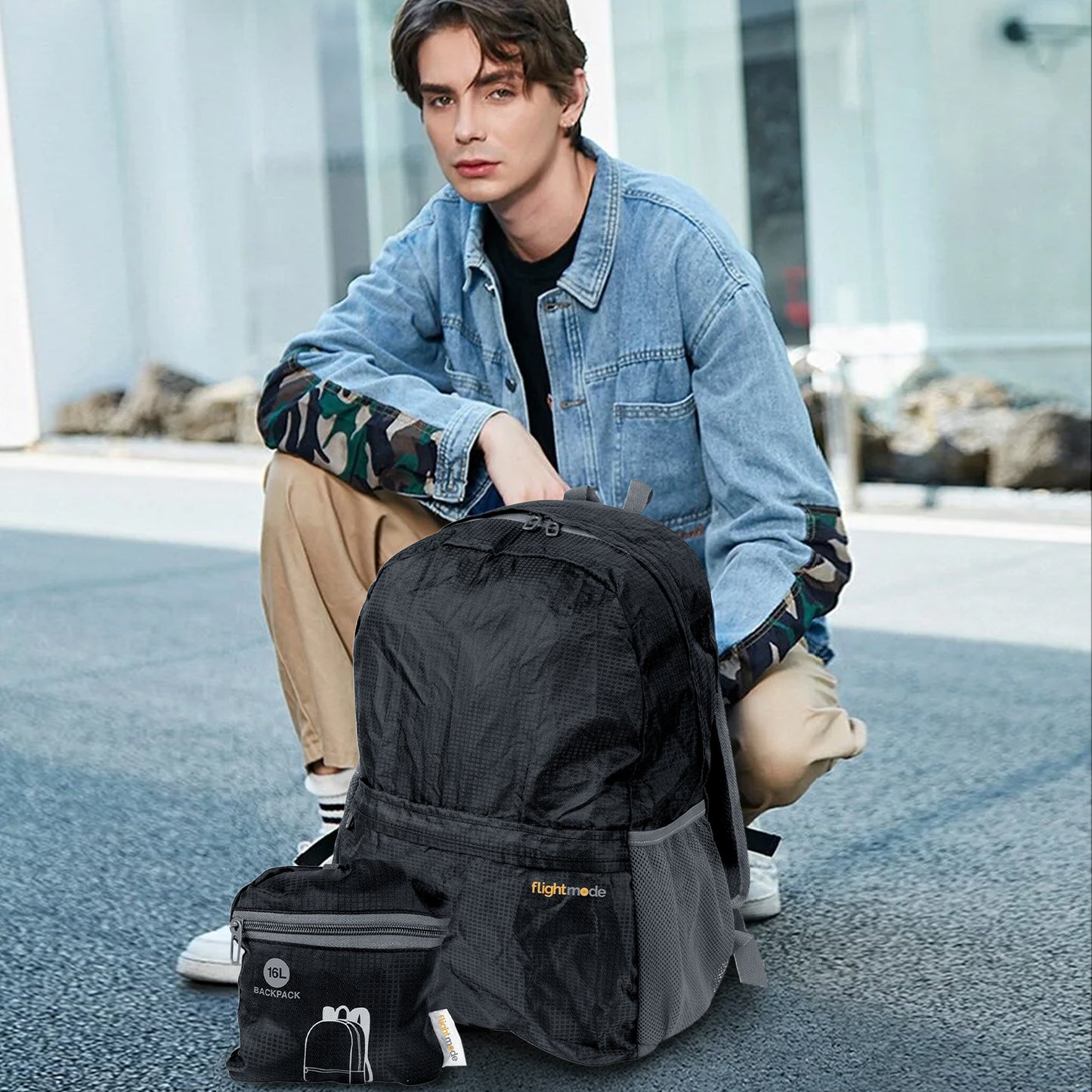 16L Travel Foldable Lightweight Backpack
