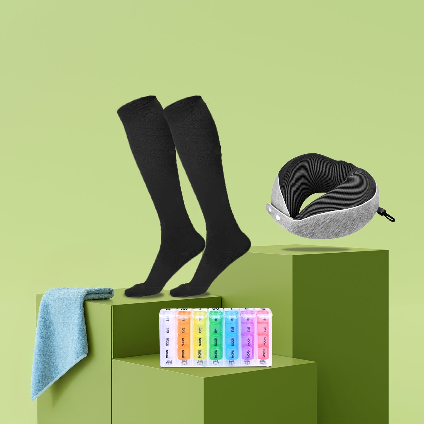 Ultimate Travel Comfort Set – Relax, Refresh & Arrive Recharged