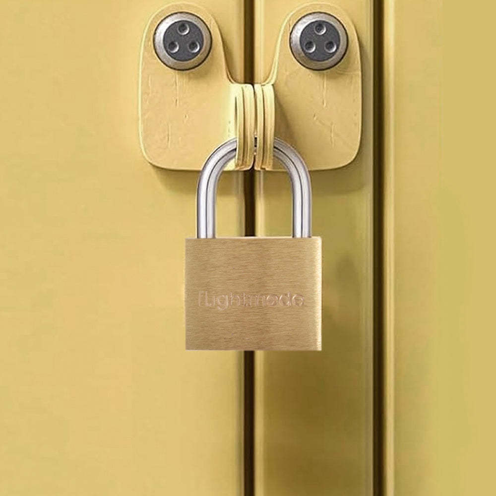 2 Pcs Brass Padlock