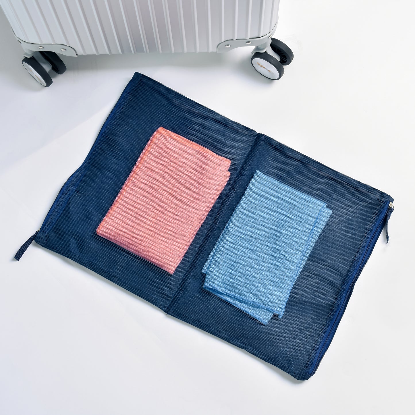 5 Pcs Travel Luggage Zipped Organizer Bag Packing Cube Set