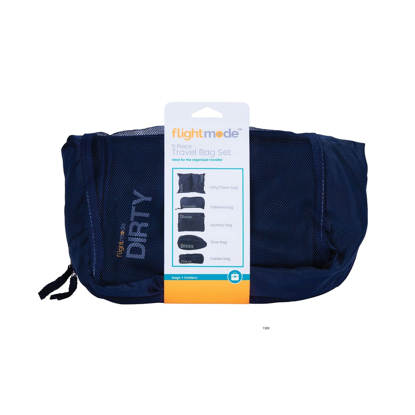 5 Pcs Travel Luggage Zipped Organizer Bag Packing Cube Set