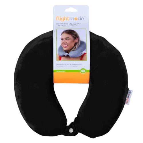 Flightmode Bags and Luggage Deluxe Memory Foam Travel Pillow