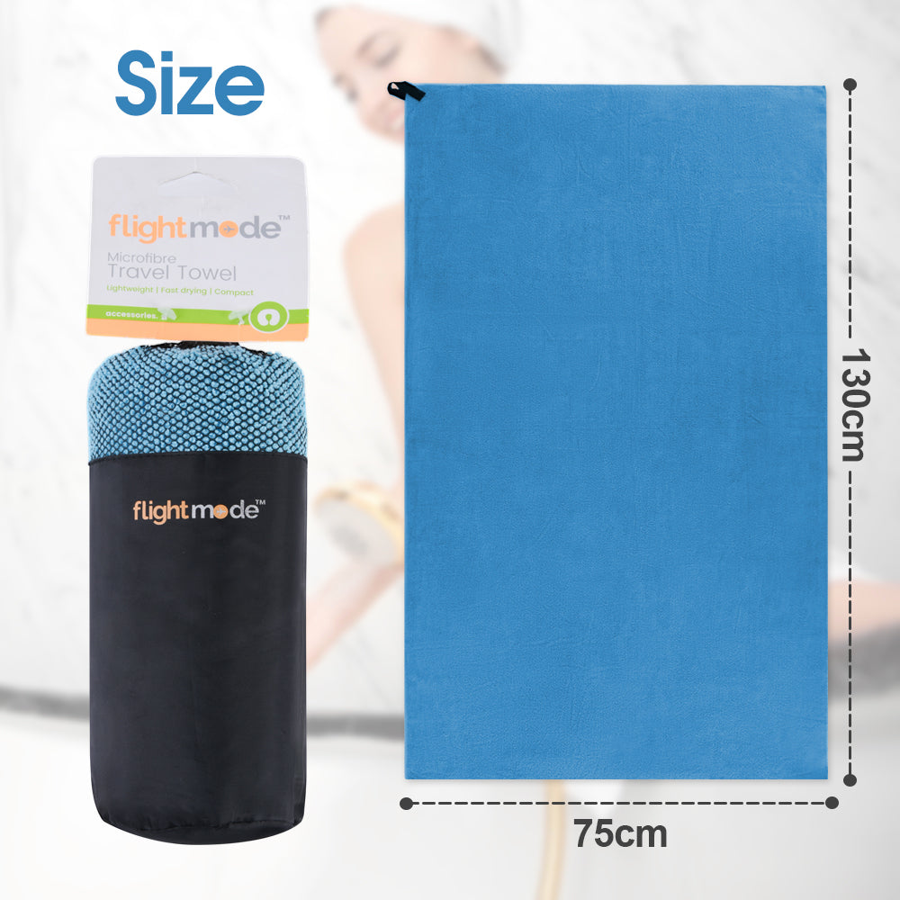 MicroFibre Travel Towel Blue