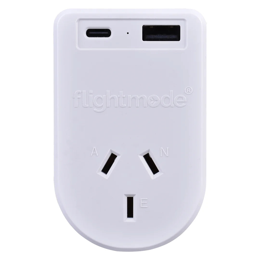 Outbound AU/NZ to UK/HONG KONG Travel Adaptor with USB Type C & A