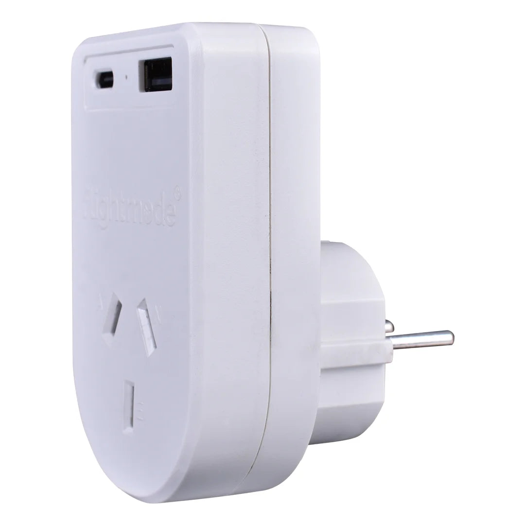Outbound AU/NZ to USA/CANADA Travel Adaptor with USB Type C & A