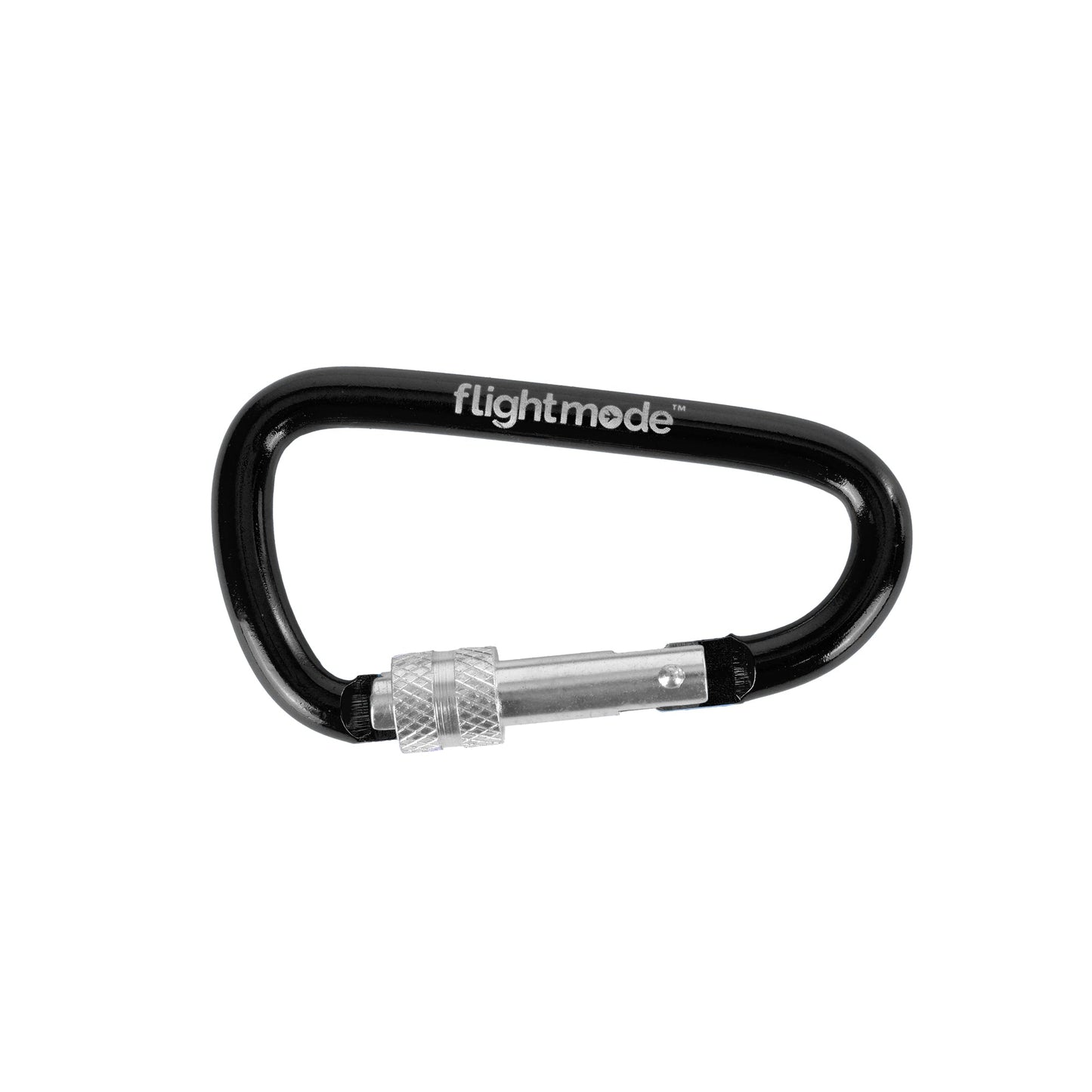 2 Pcs Travel Luggage Carabiners - Black