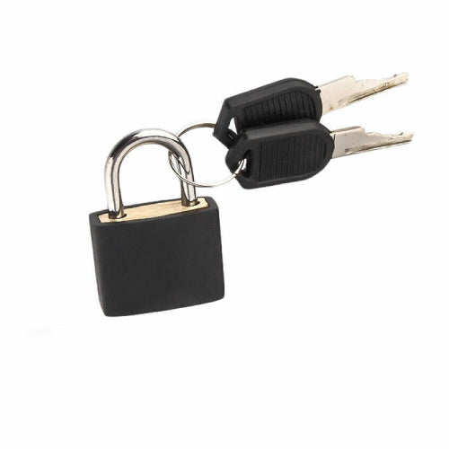 4 Pcs Mini Key Travel Suitcase Padlock Assorted Colors