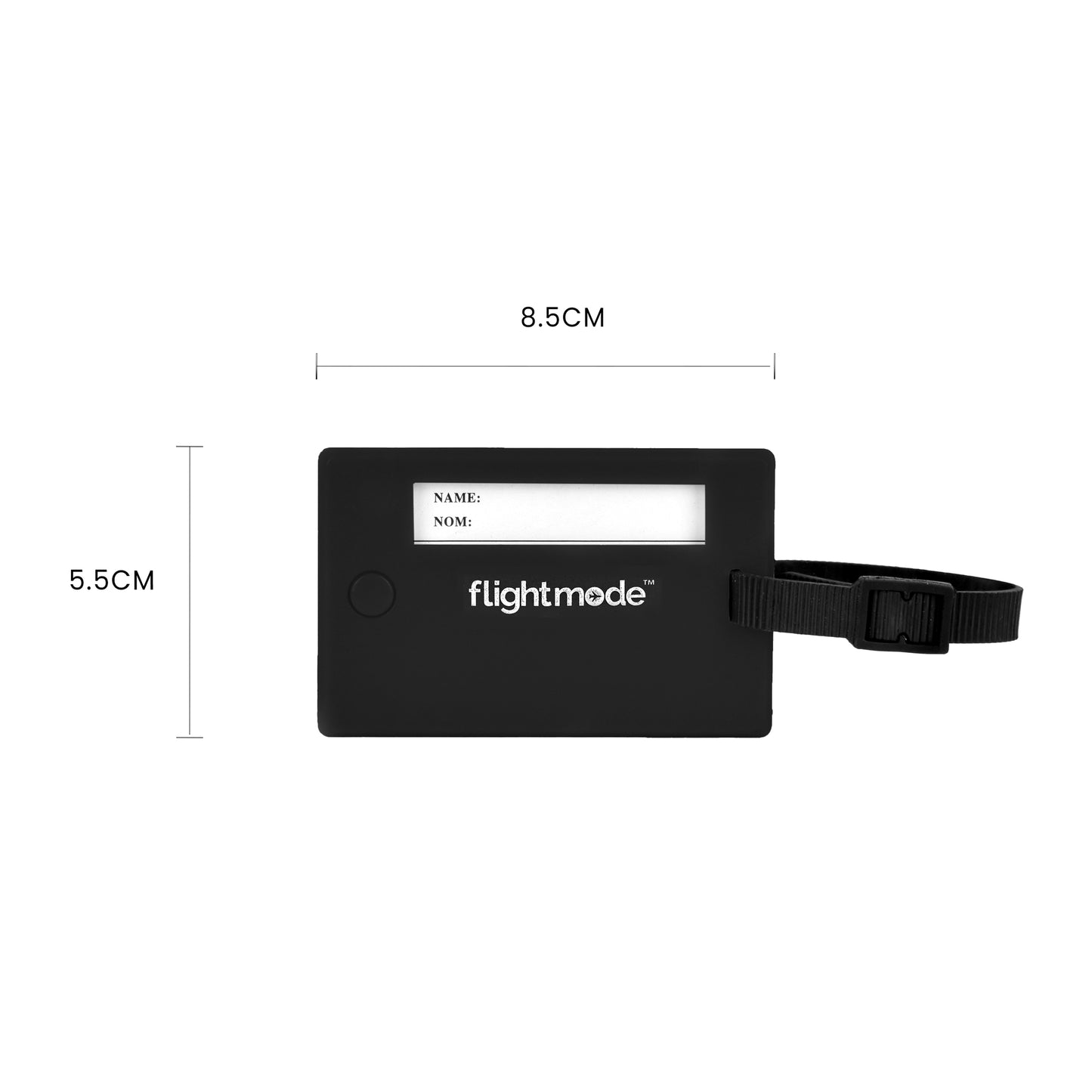 2 Pcs Flexible Strap Handy Swivel ID Tags