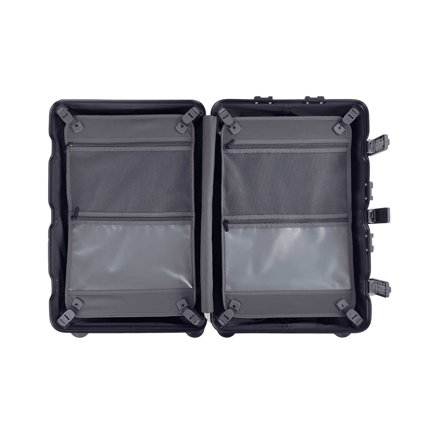 Aluminium Luggage LARGE- Black