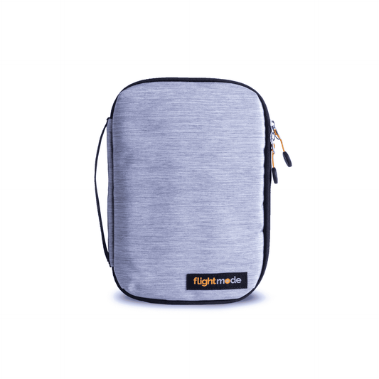 cable organiser bag in grey