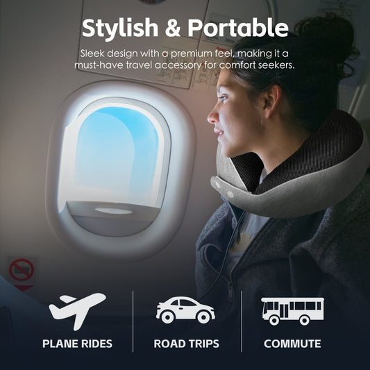 😴 Sleep Better in Transit: Why a Compact Travel Pillow Makes All the Difference