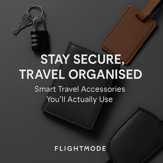✈️ Part 3 – Stay Secure, Stay Organised: Smart Travel Accessories You’ll Actually Use