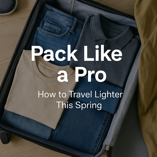 ✈️ Part 1 – Pack Like a Pro: How to Travel Lighter This Spring