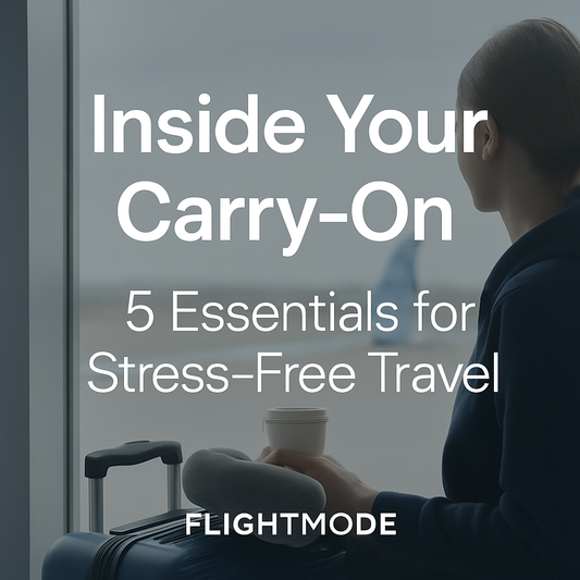 ✈️ Part 2 – Inside Your Carry-On: 5 Essentials for Stress-Free Travel