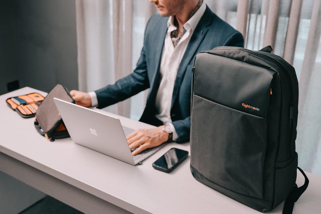Elevate Your Journey with the Flightmode Waterproof Laptop Backpack