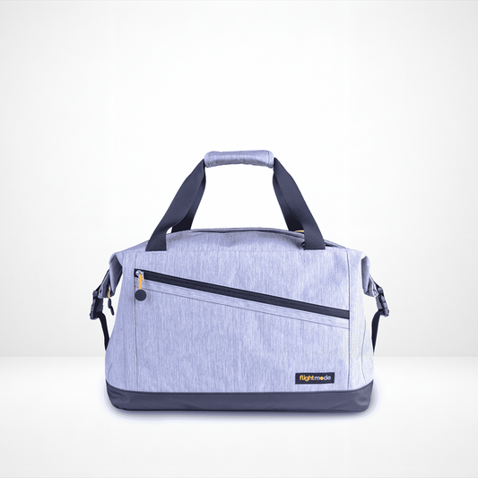 A Grey Duffel Bag Made for Travel, Gym Days, and Weekend Plans