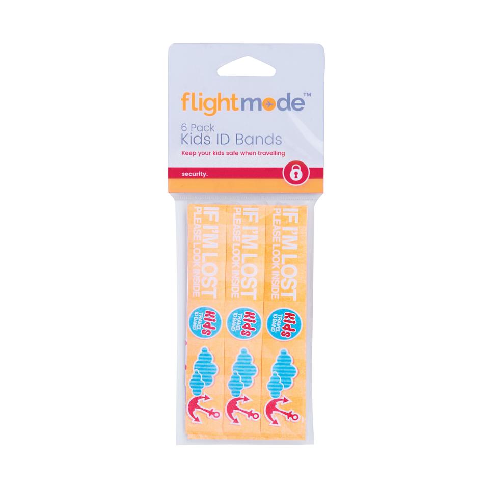 6 Pcs Flightmode Kids ID Band