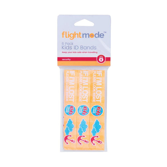 6 Pcs Flightmode Kids ID Band