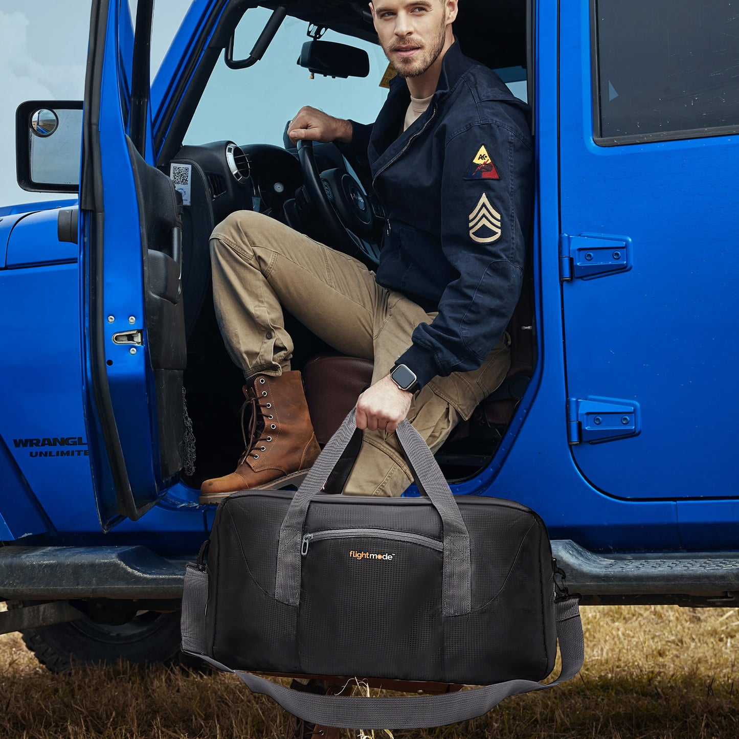 35L Foldable Lightweight Duffel Travel Bag