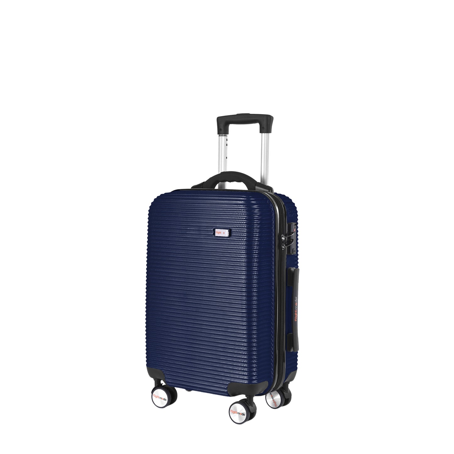 20" Digital Weighing Scale and USB Charging Port Lightweight Carry-on Luggage Suitcase Blue