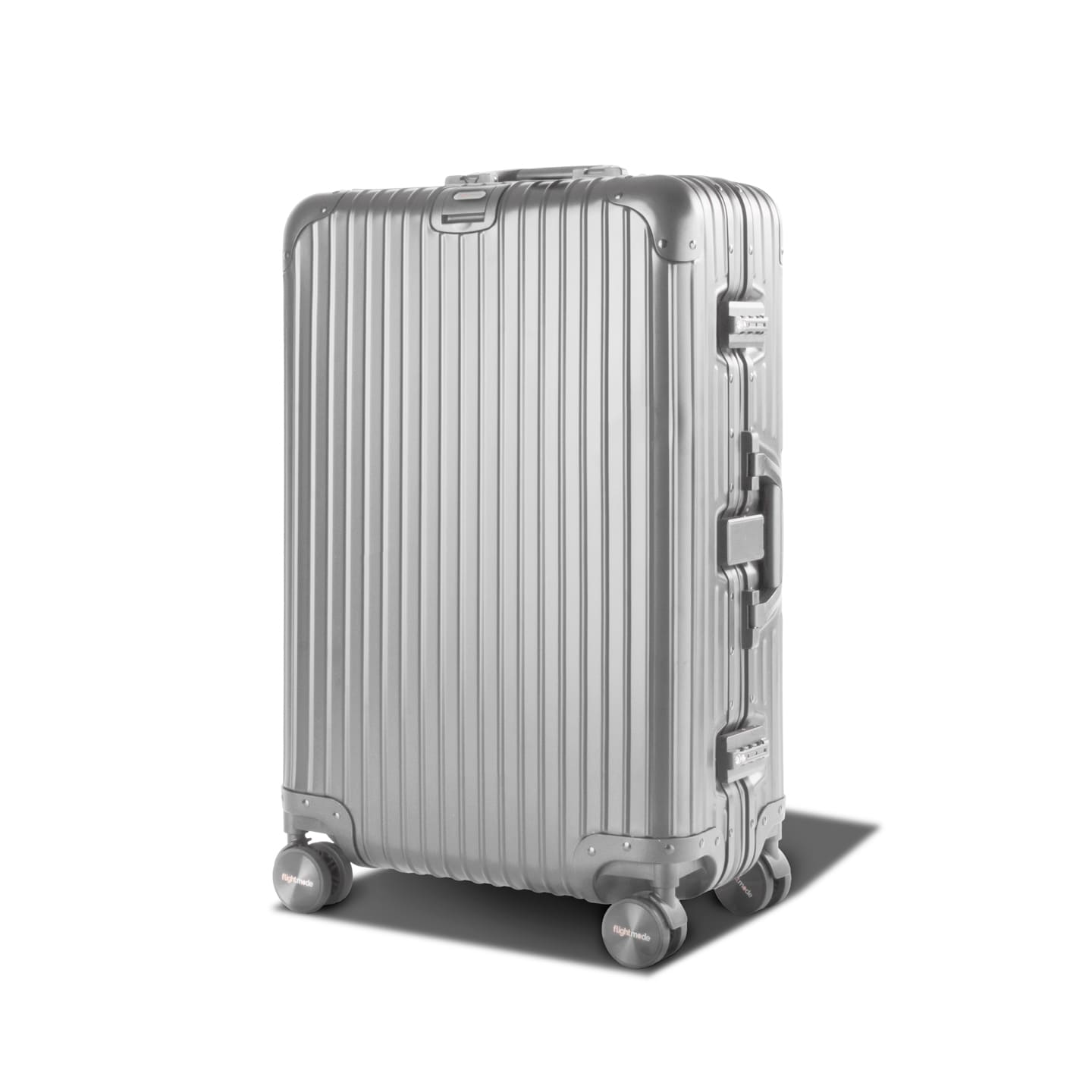 Flightmode Aluminium Luggage LARGE- Silver