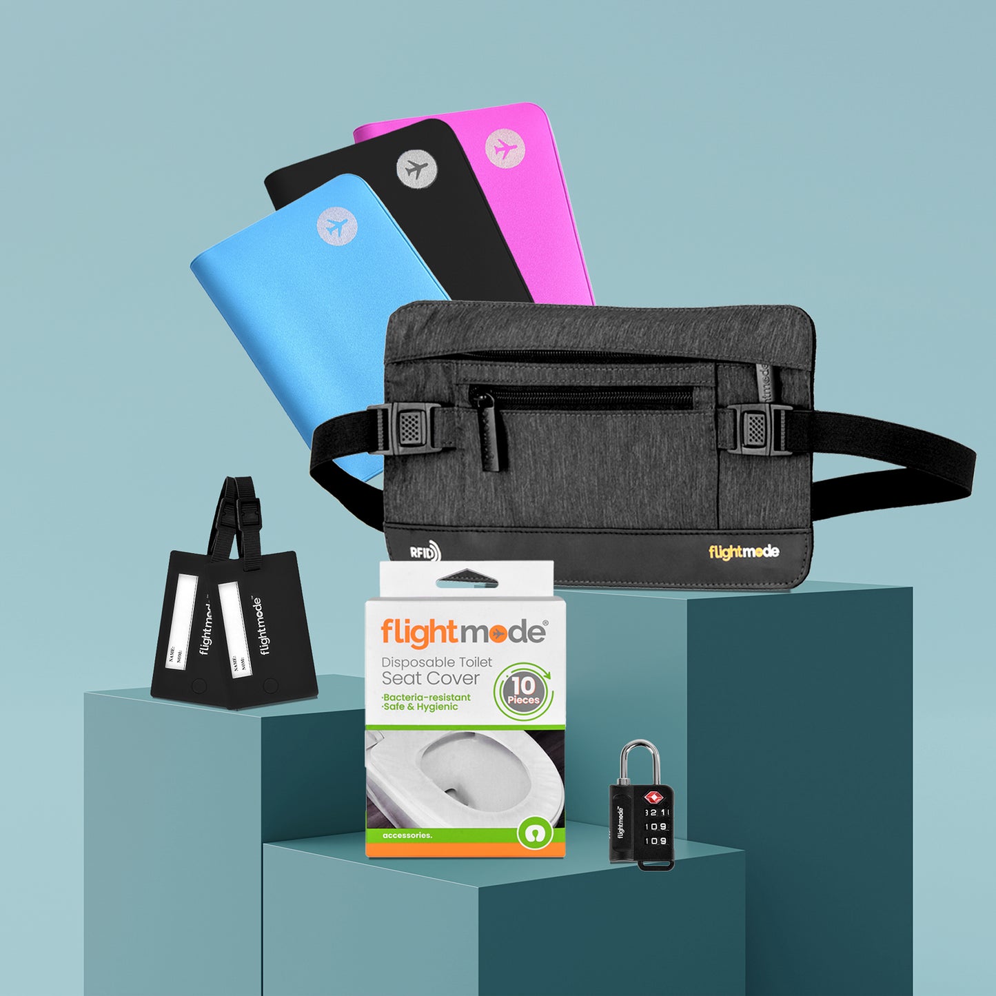 Essential Travel Protection Set – Secure, Hygienic & Worry-Free Journeys