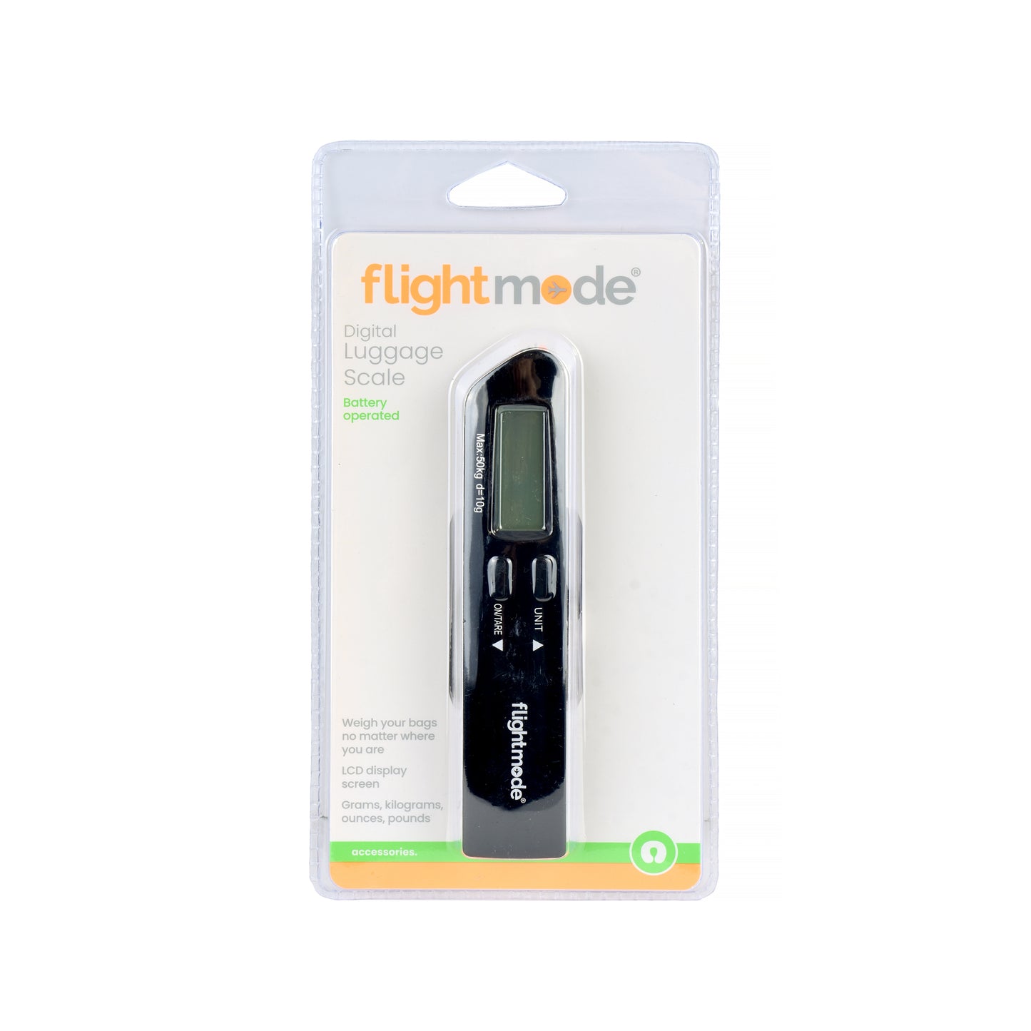 Flightmode 50KG Digital Luggage Scale