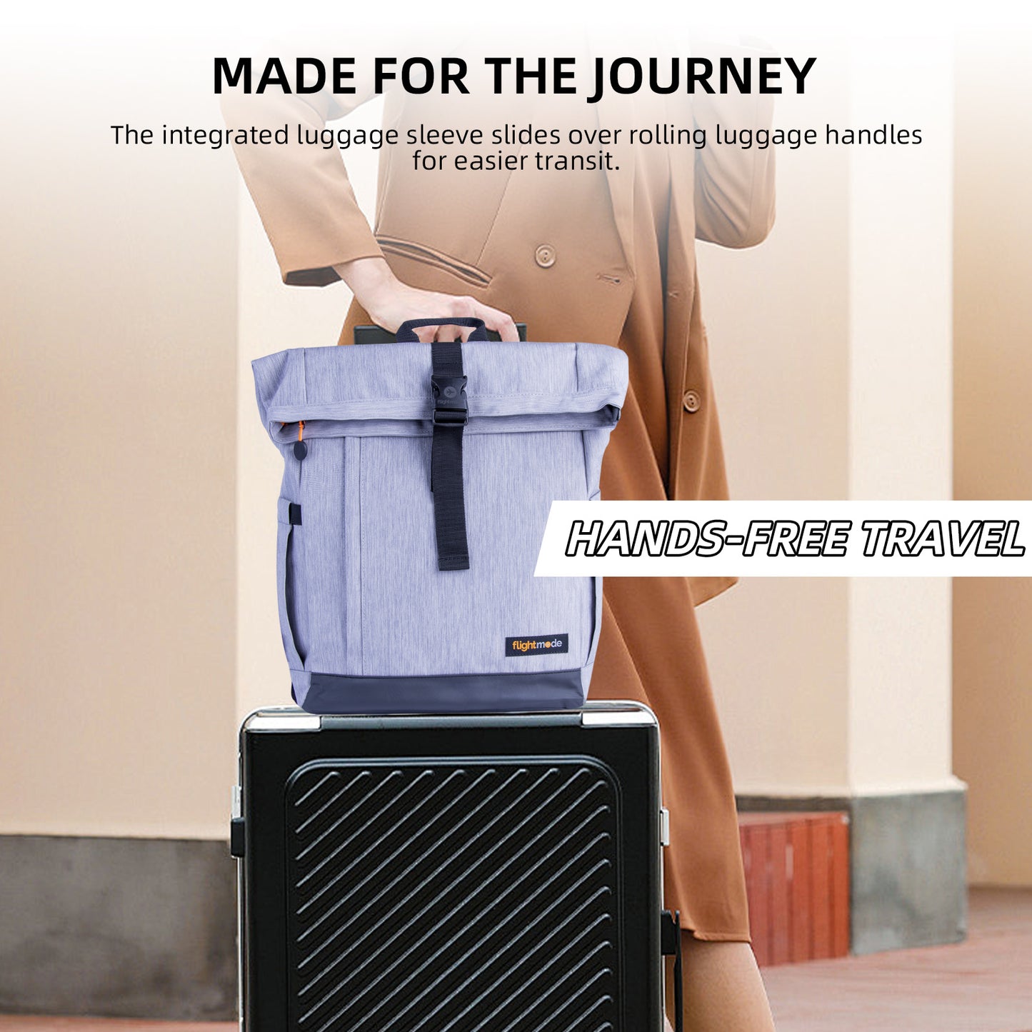 Flightmode Waterproof Day Tripper Backpack - GREY