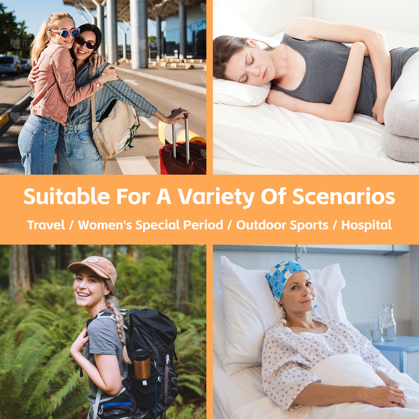 5 Pcs Women's Disposable Underware -L/XL