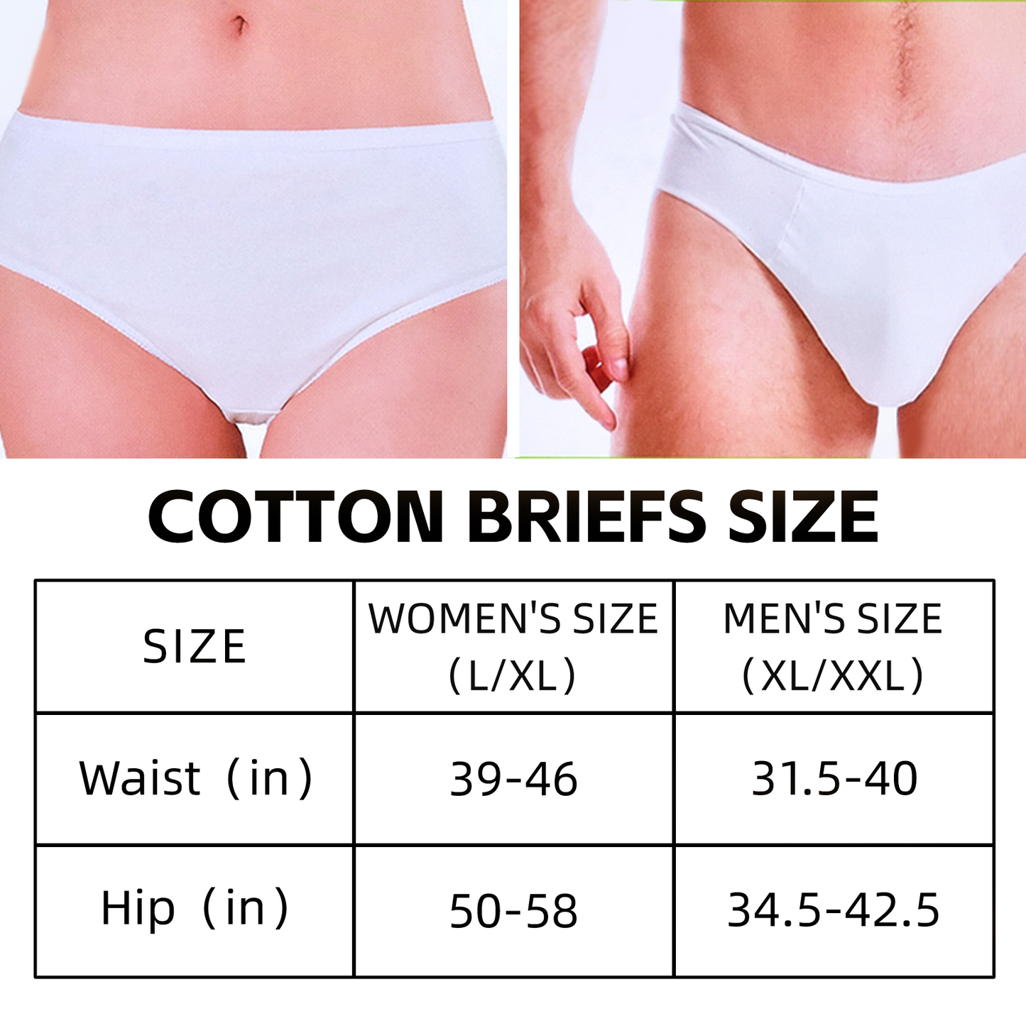 5 Pcs Men's Disposable Underware - XL/XXL