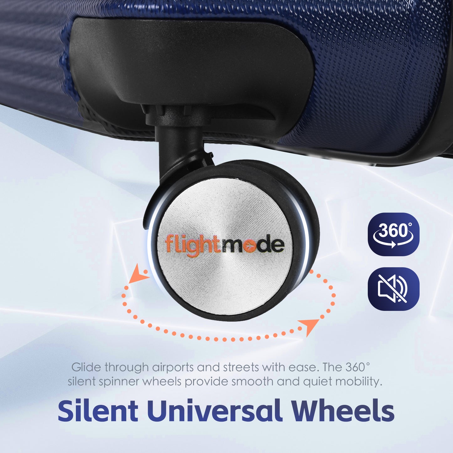 28" Digital Weighing Scale and USB Charging Port Lightweight Luggage Suitcase Blue