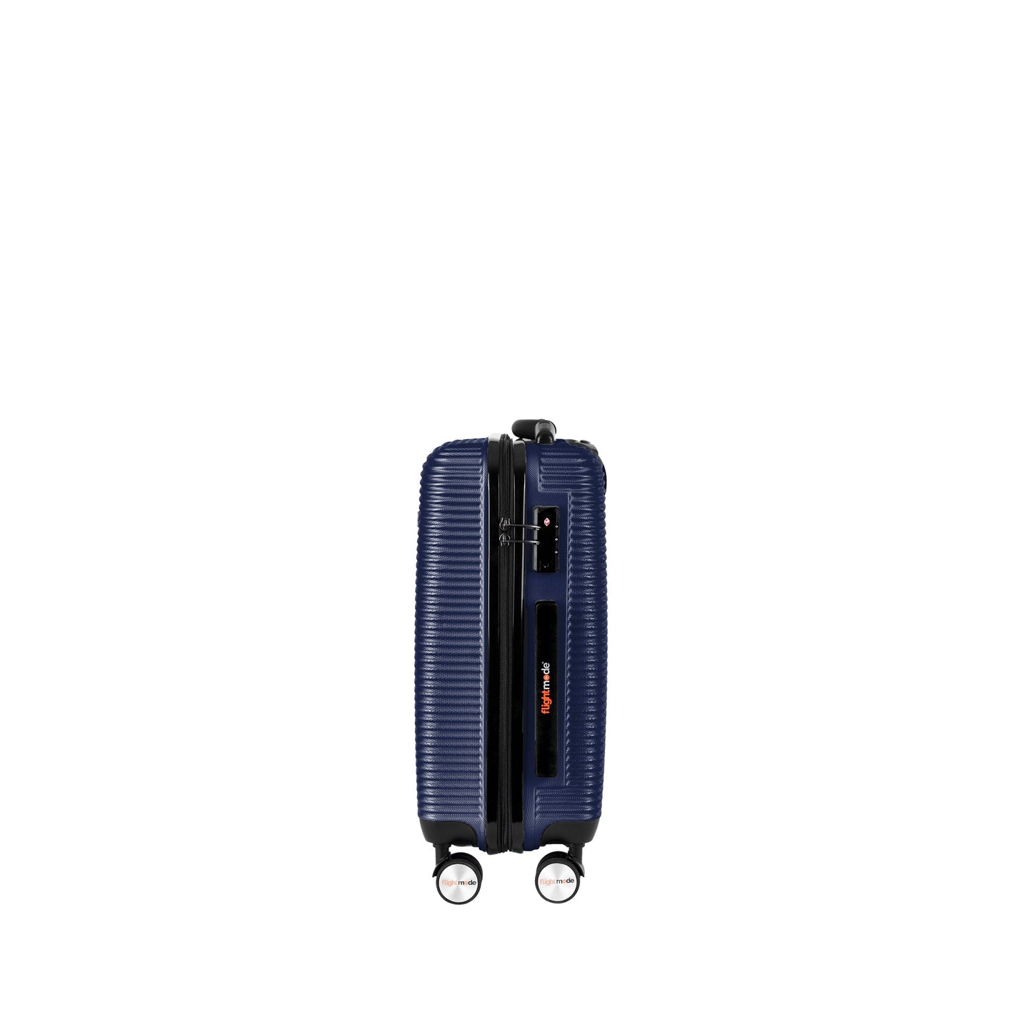 20" Digital Weighing Scale and USB Charging Port Lightweight Carry-on Luggage Suitcase Blue