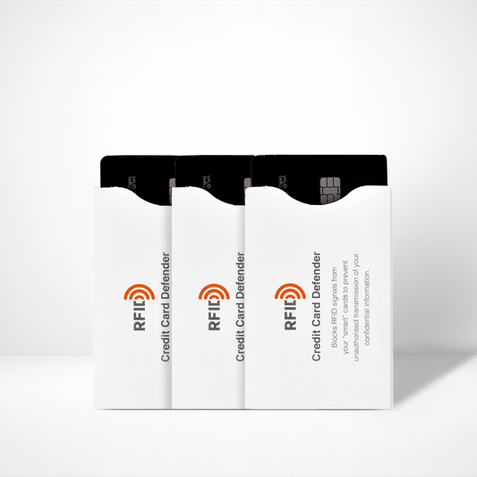 3 Pcs RFID Blocking Card Sleeves