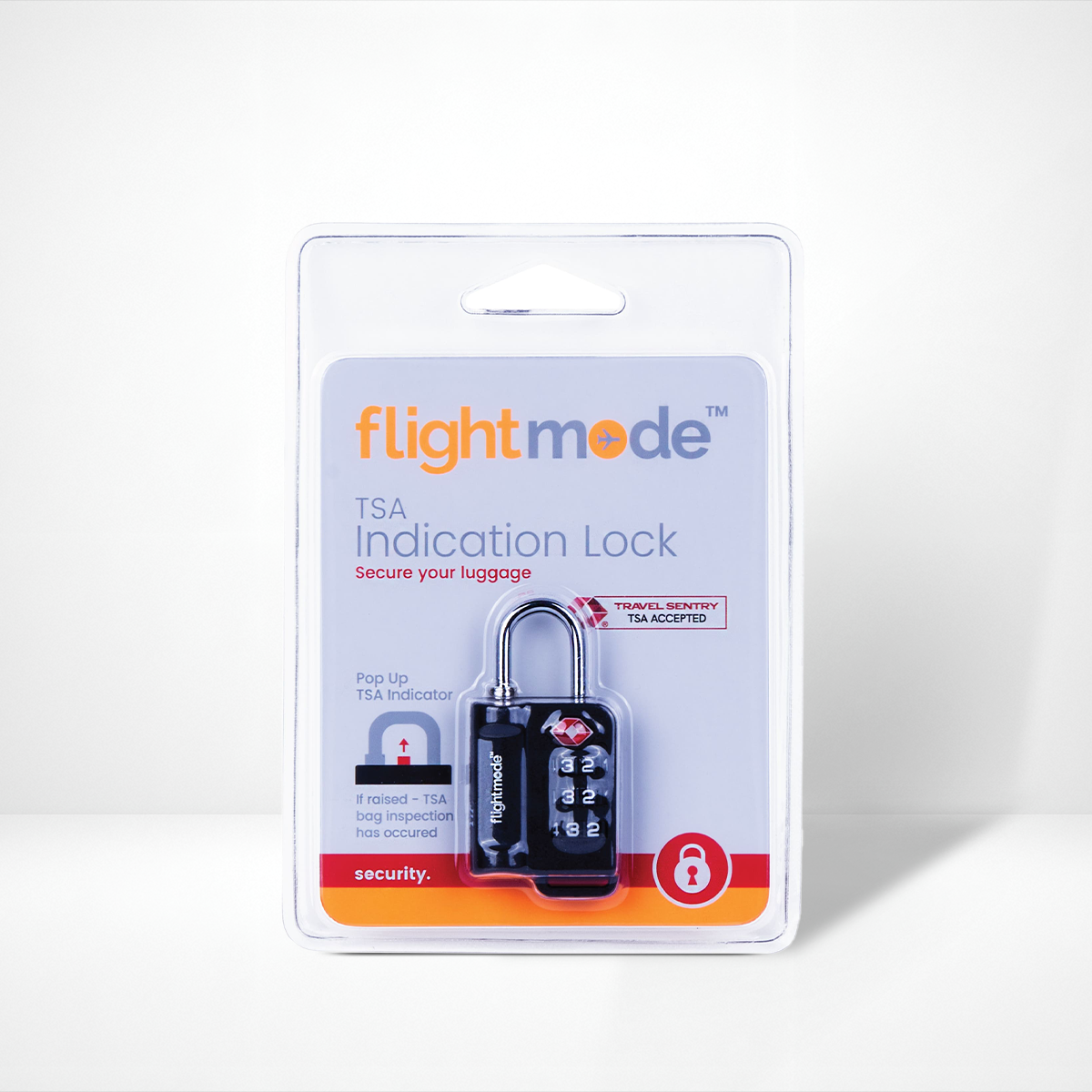 TSA 3 Dial Indicator Padlock