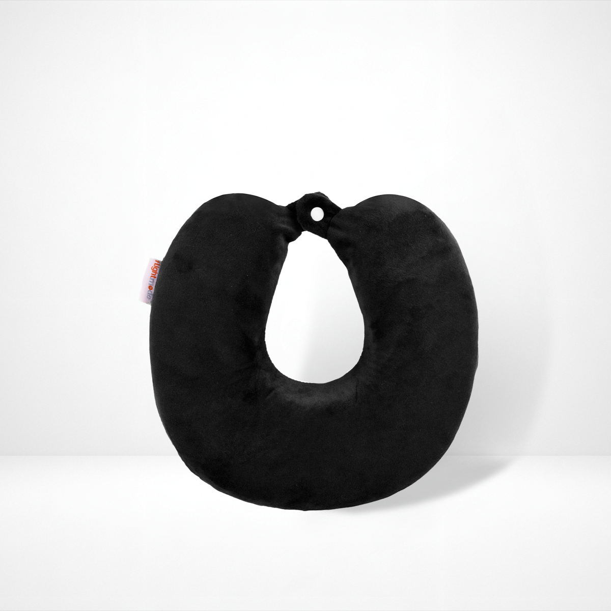 Deluxe Memory Foam Travel Pillow Black