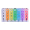 7 Day Travel Pill Box Medicine Organiser with Individual Daily Compartment