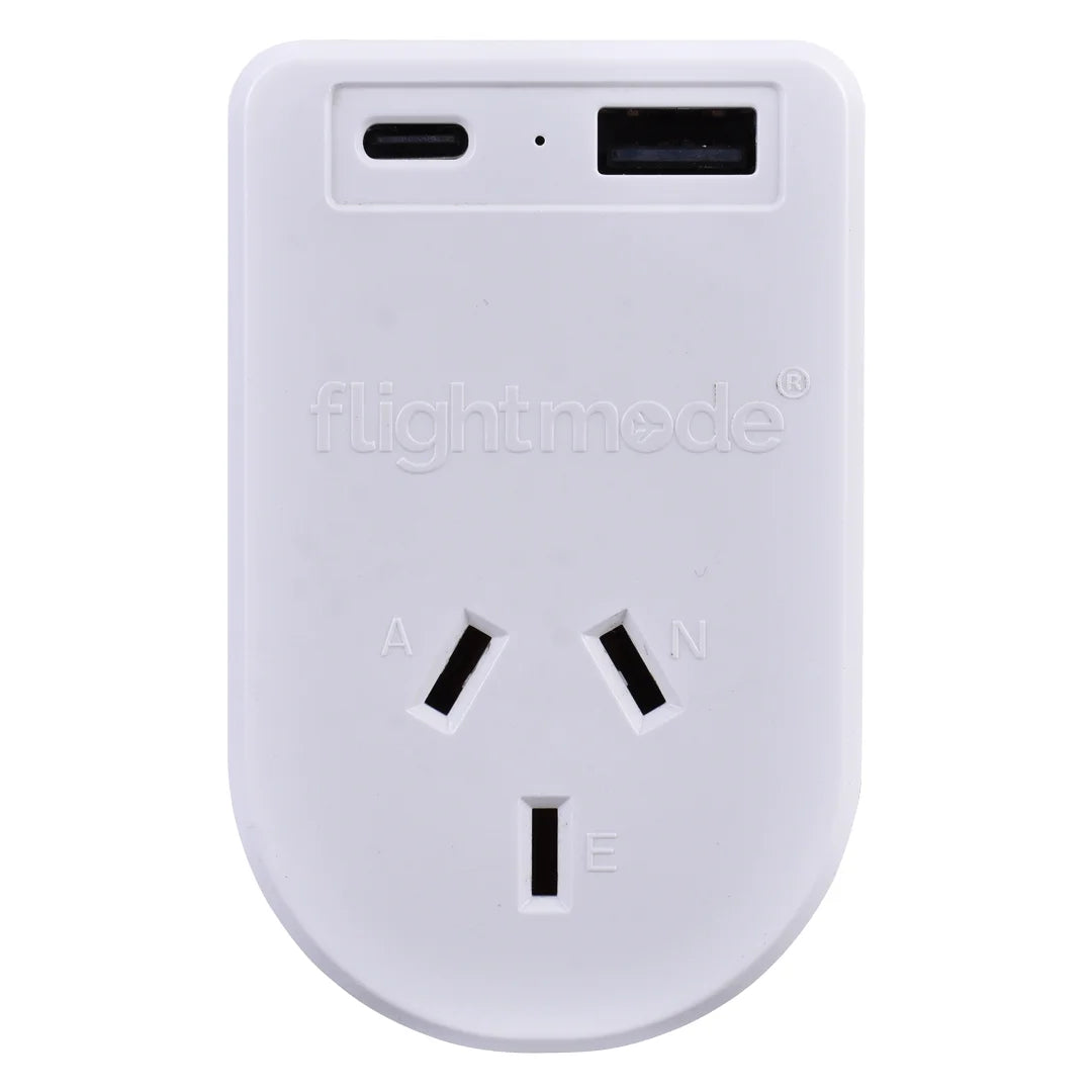 Outbound AU/NZ to EUROPE/BALI Travel Adaptor with USB Type C & A