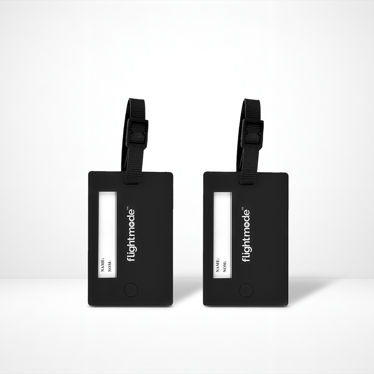 2 Pcs Flexible Strap Handy Swivel ID Tags