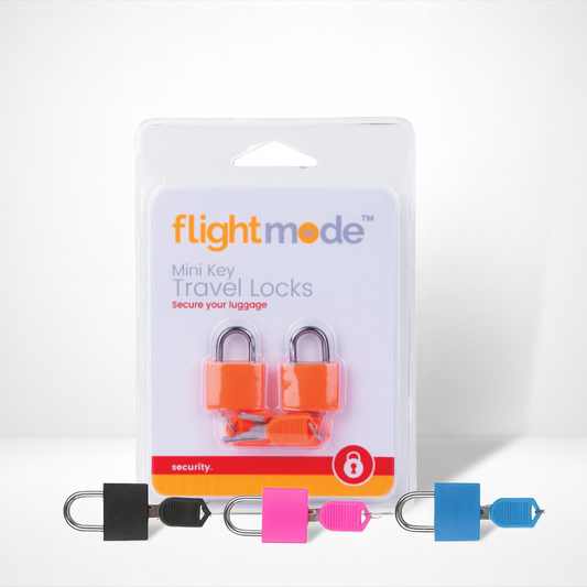 4 Pcs Mini Key Travel Suitcase Padlock Assorted Colors