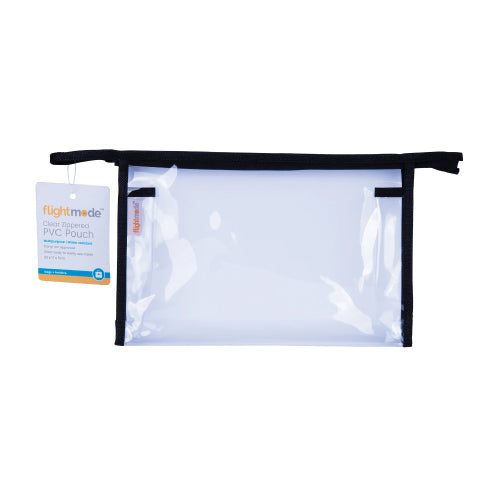 PVC Clear Zippered Pouch