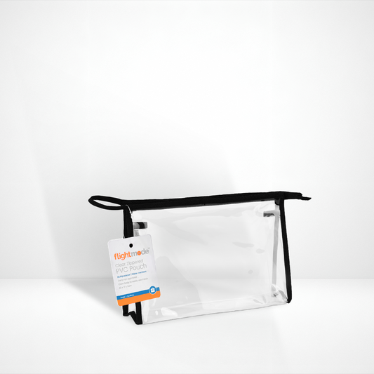 PVC Clear Zippered Pouch