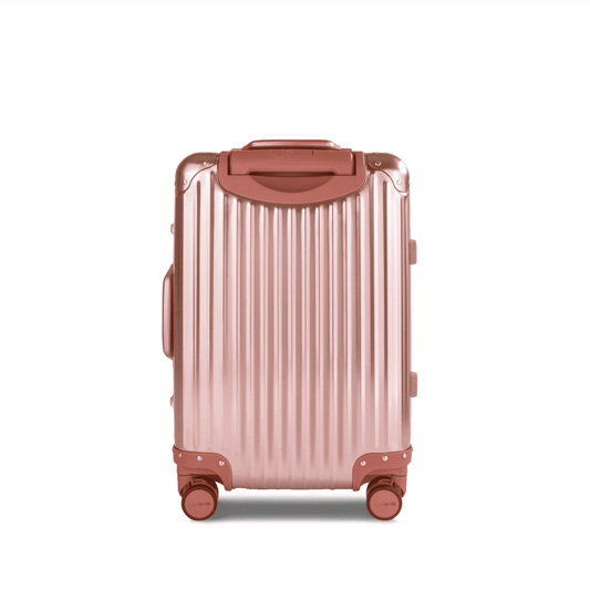 Flightmode Aluminium Suitcase CABIN - Rose Gold