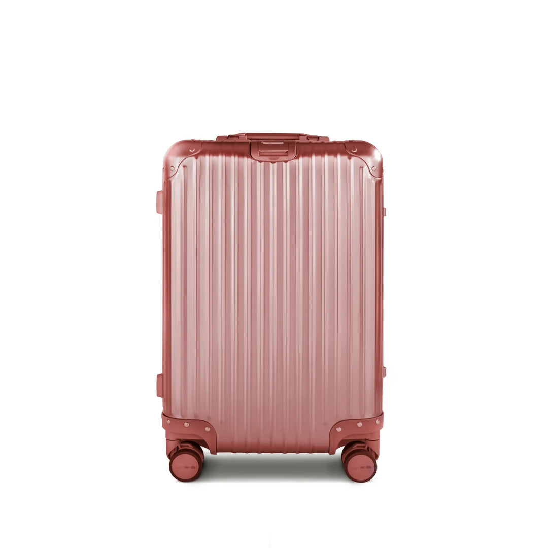Rose gold shop hand luggage bag