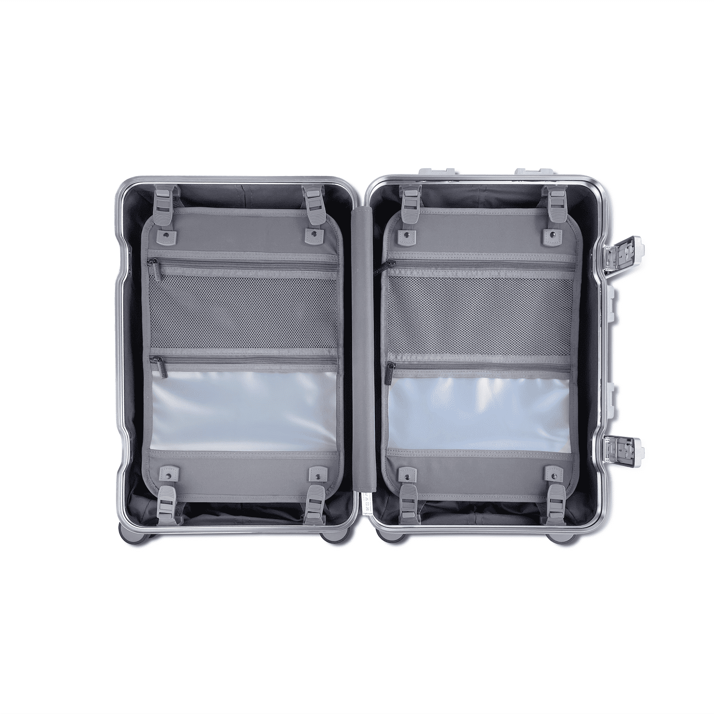 Flightmode Aluminium Suitcase CABIN - Silver