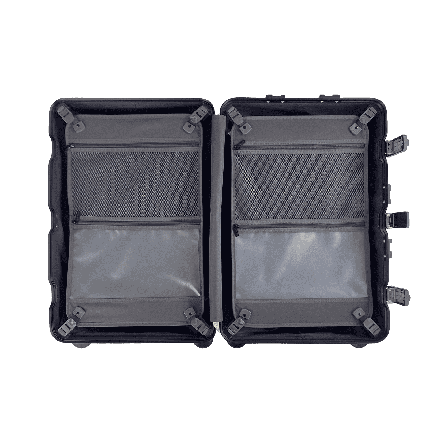 Aluminium Luggage MEDIUM- Black