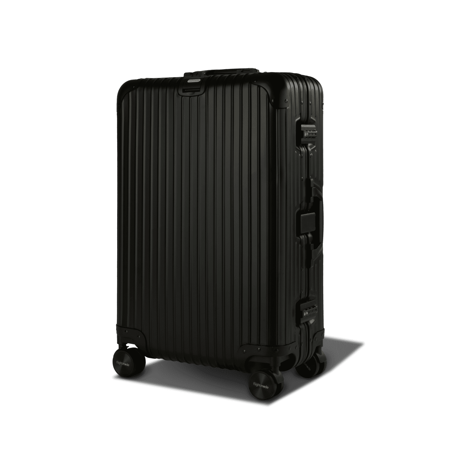 Flightmode Aluminium Luggage LARGE- Black