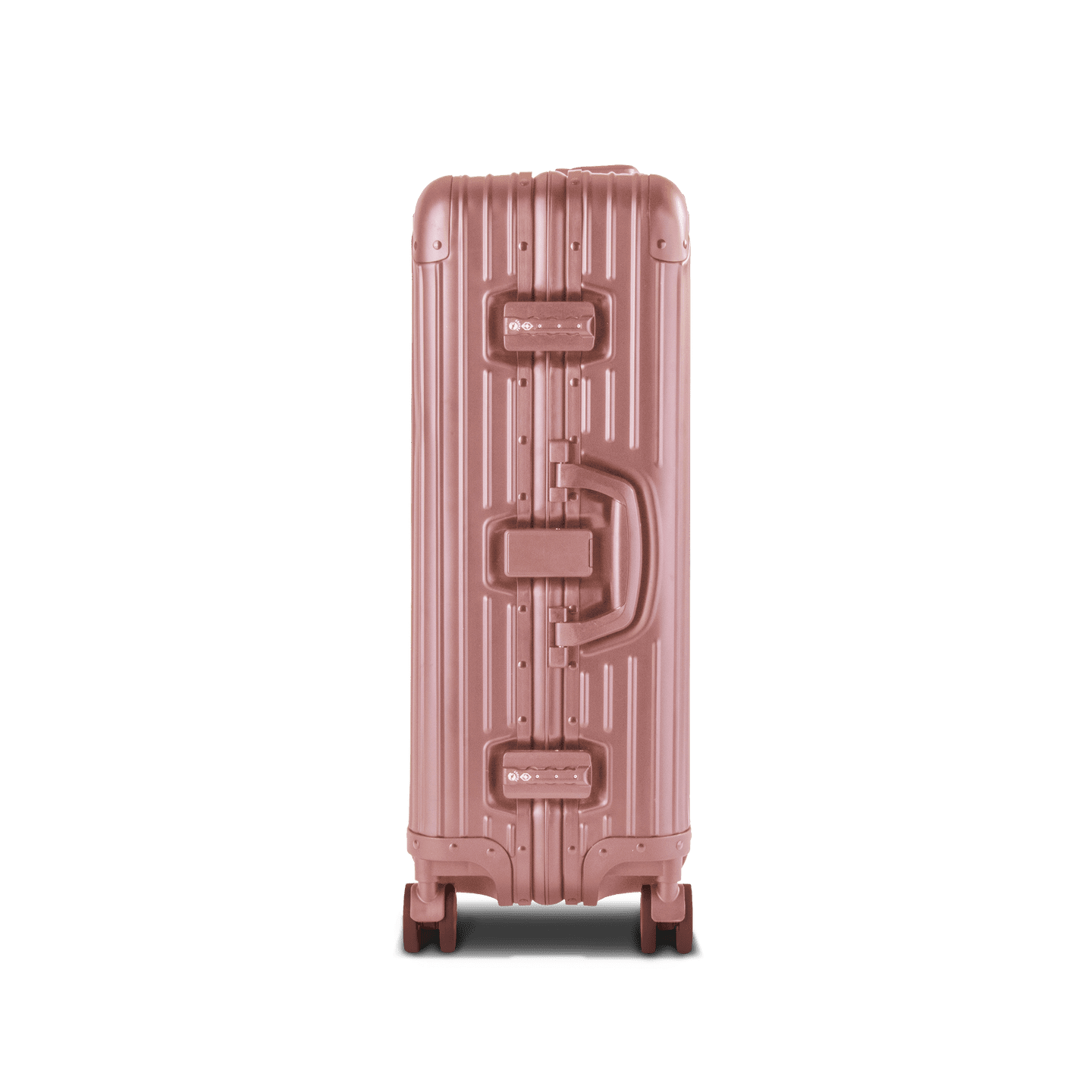 Aluminium Luggage LARGE- Rose Gold