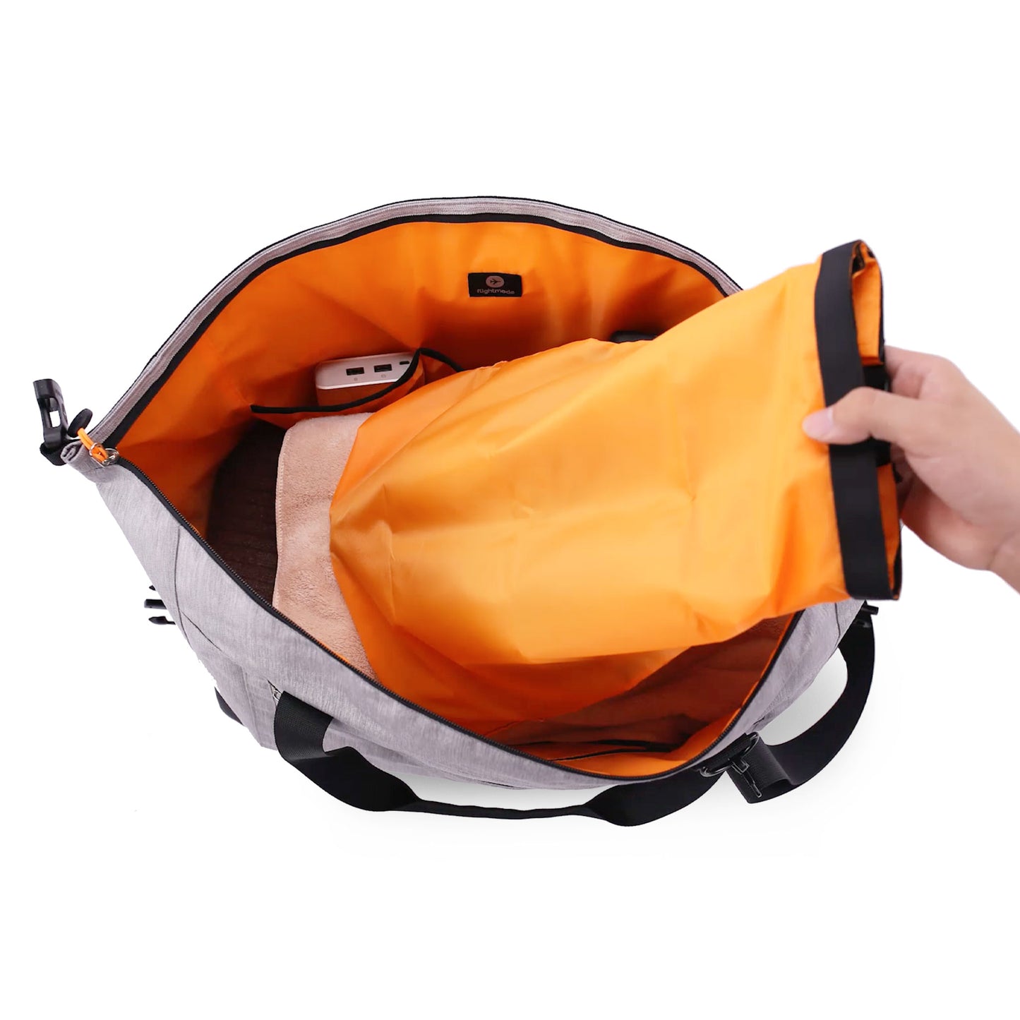 Flightmode Waterproof Duffel Bag - GREY